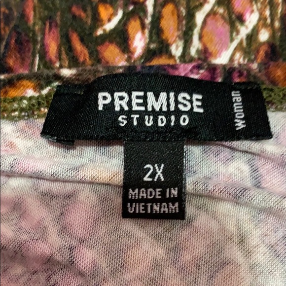 Premise studio snake print long sleeve dress - Picture 5 of 8